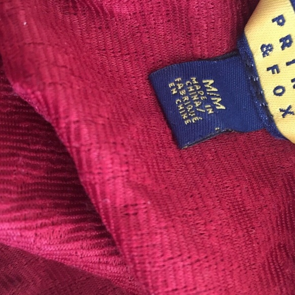 Textured JUNIORS RED MAROON DRESS. Size Medium - Picture 4 of 7